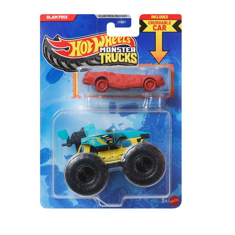 Hot Wheels Car Monster Trucks - Коллекционные металлические модели машинок Hot Wheels
