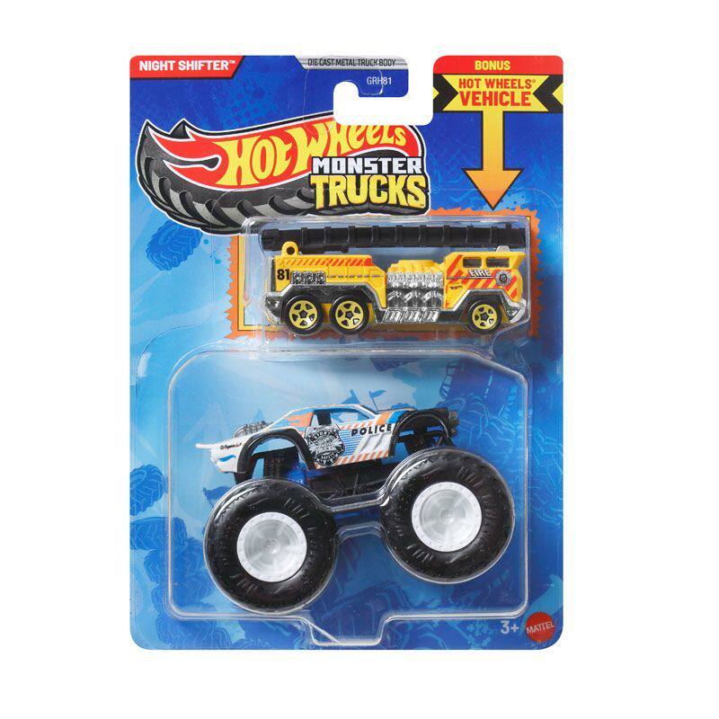 Hot Wheels Car Monster Trucks - Коллекционные металлические модели машинок Hot Wheels